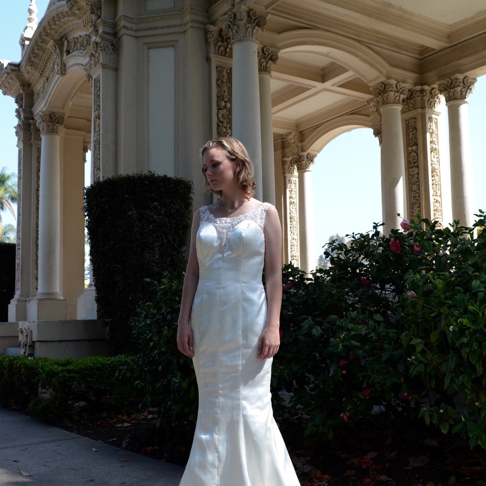 wedding dress size 4 ivory